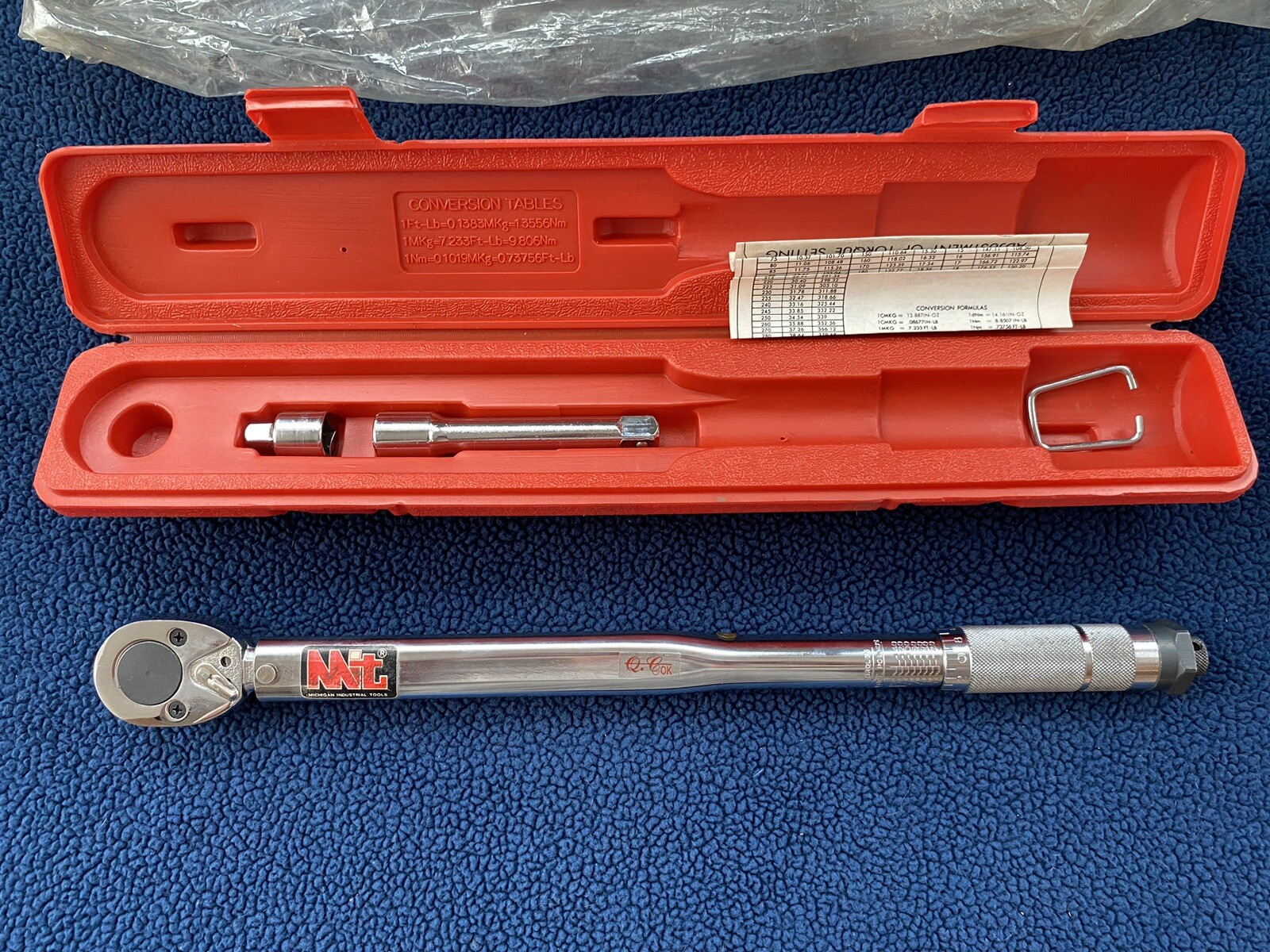 Michigan Tool 1/2" Drive Torque Wrench