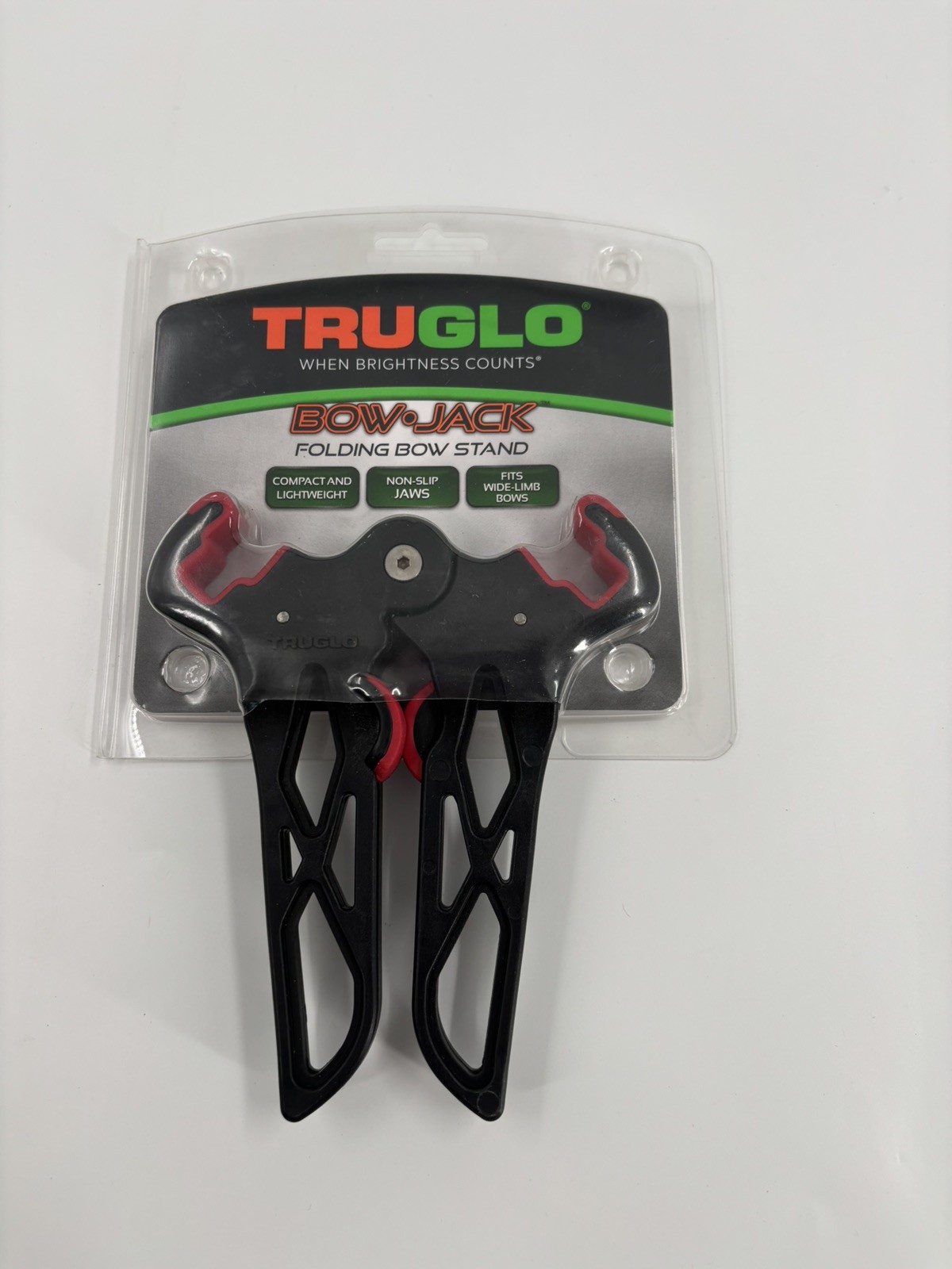 TRUGLO Bow Jack Folding Bow Stand Lightweight with Non-Slip Rubber Jaws