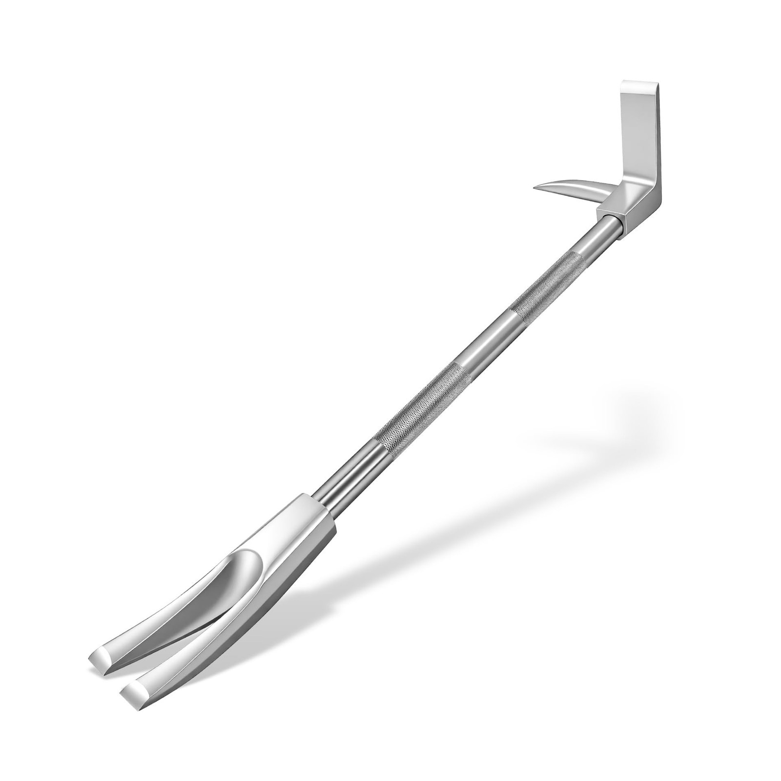 30" Halligan Tool Halligan Bar Firefighter Tool Pry Bar Steel Forged Entry To...
