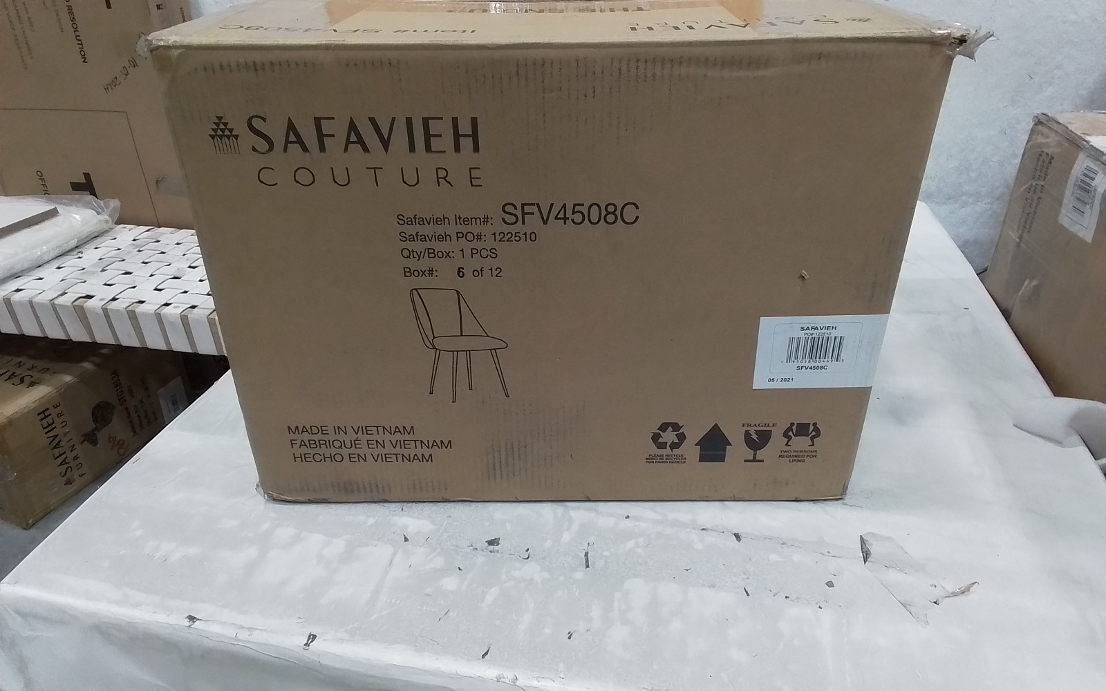 Safavieh FOSTER DINING CHAIR, Reduced Price 2172767311 SFV4508C