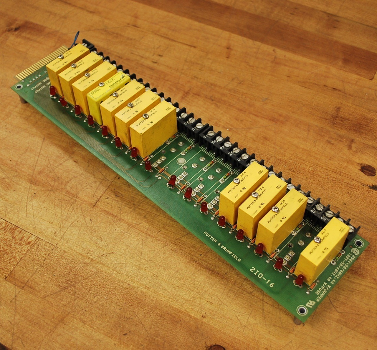 Potter & Brumfield 2I0-16 with 11 IAC-5 Inputs - USED