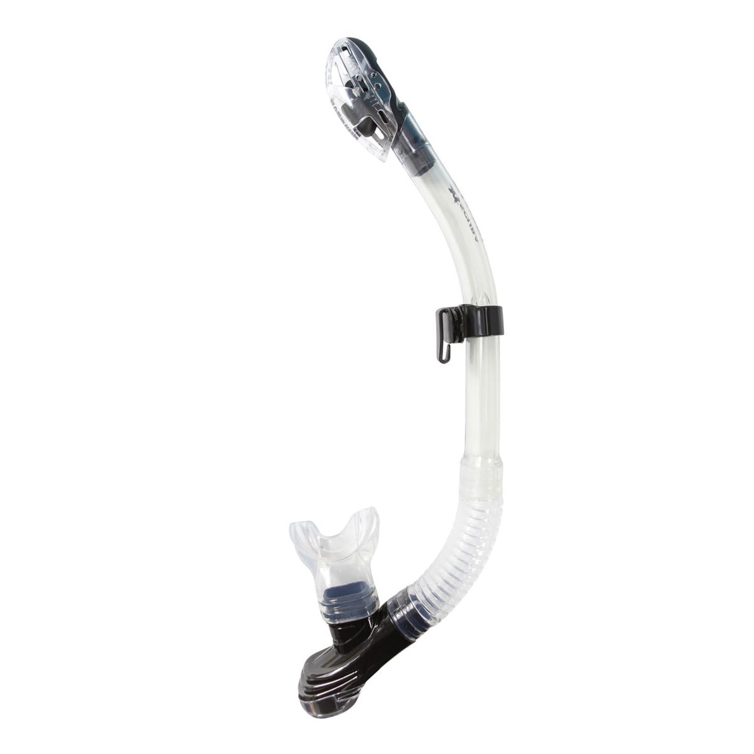 XS Scuba Passage Dry Snorkels Clear