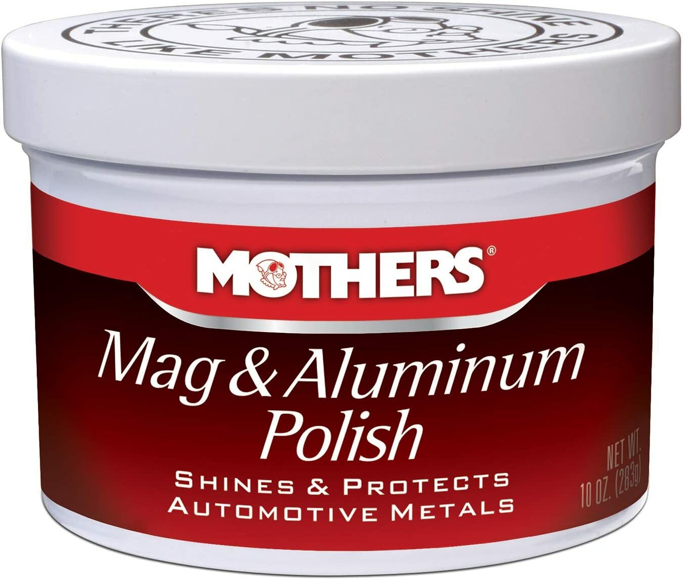 Mothers Mag And Aluminium Alloy Wheel Rim Car Metal Polish - 5oz 147ml Tub