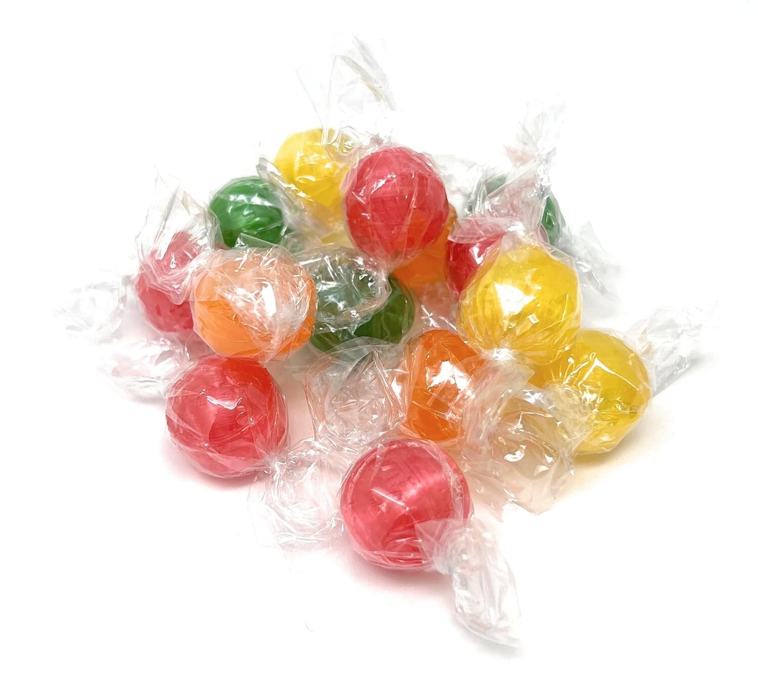 Sour Assorted Fruit Balls, Individually Wrapped, Bulk Hard Candy (5 Pounds) Sale