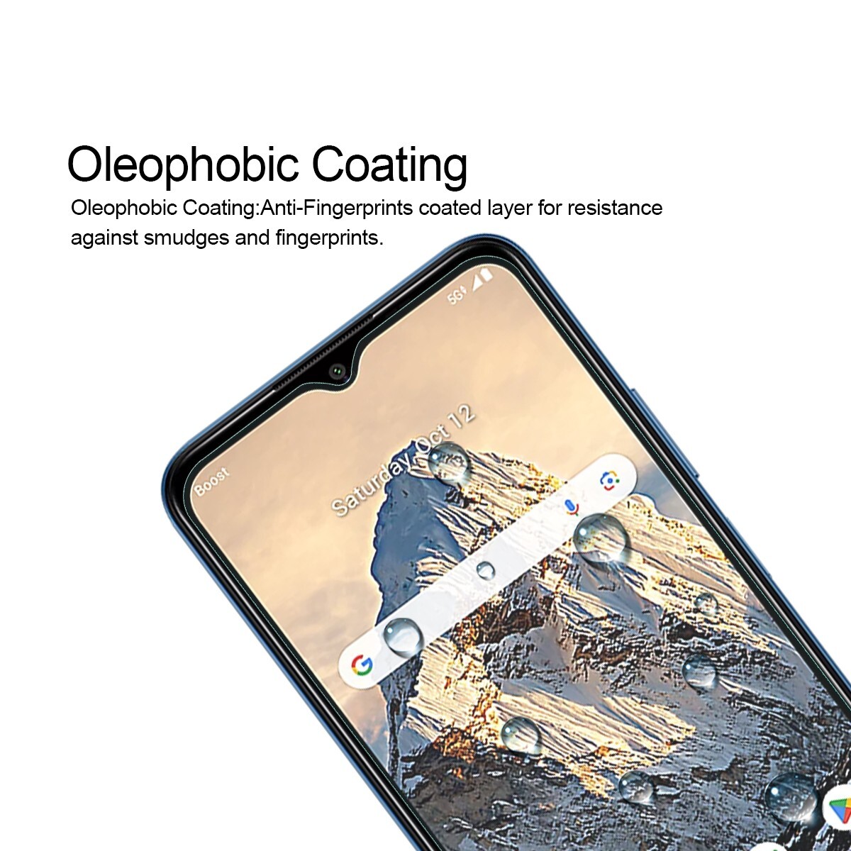 3X Supershieldz Tempered Glass Screen Protector for Boost Mobile Summit 5G
