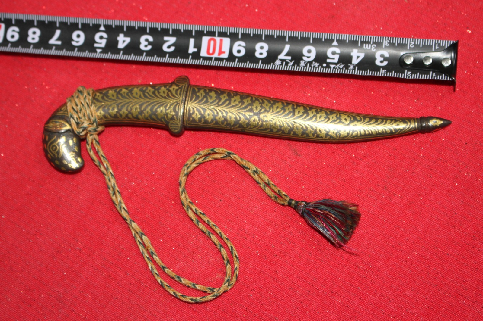 Indian Koftgari dagger, 20th C.