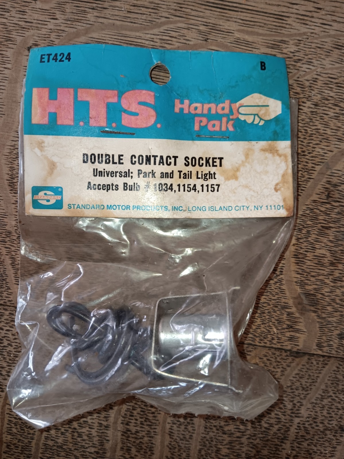 New Standard HTS Handy Pak ET424 Double Contact Socket - Park & Tail Light