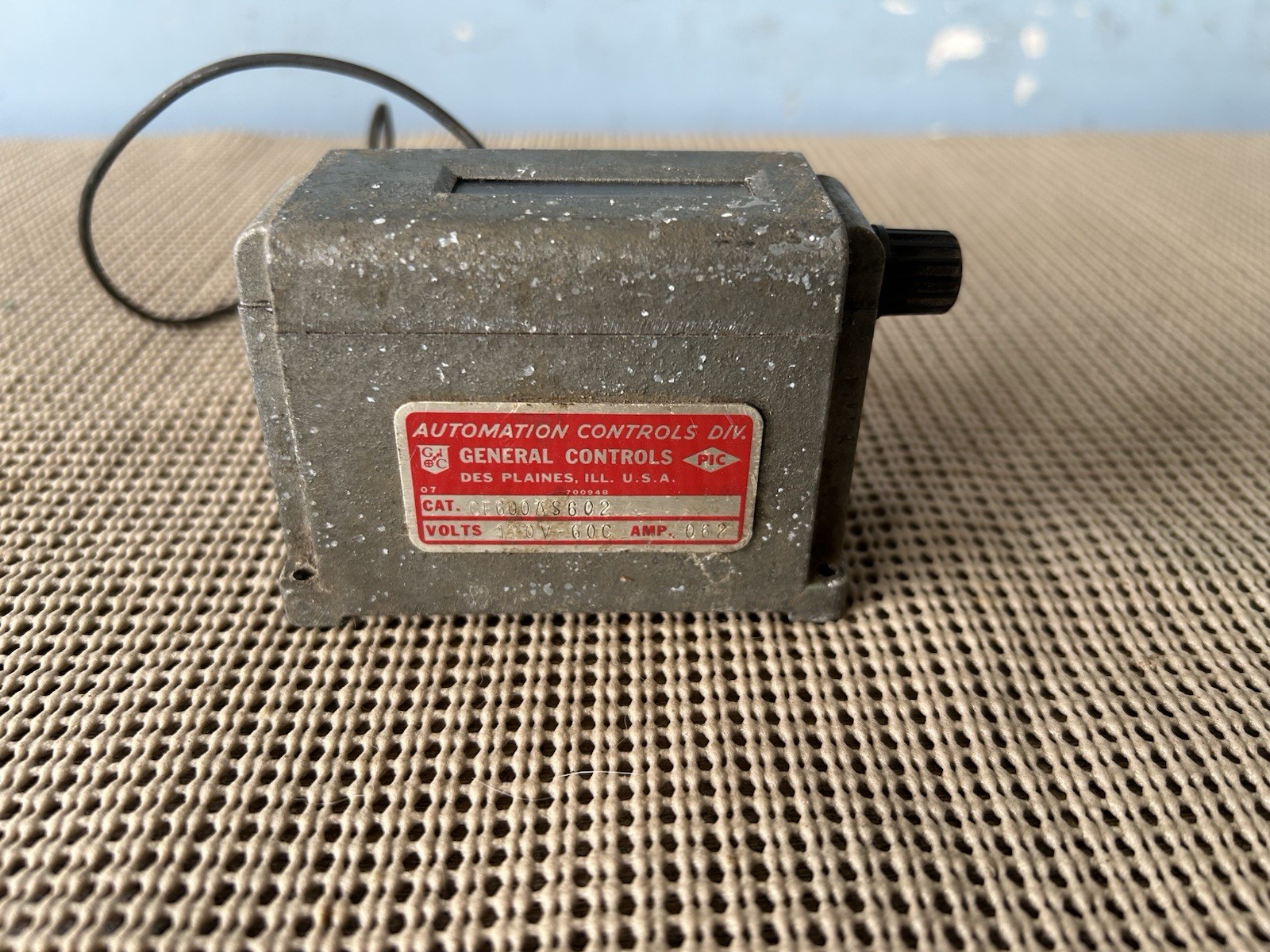Vintage general controls counting decimal device