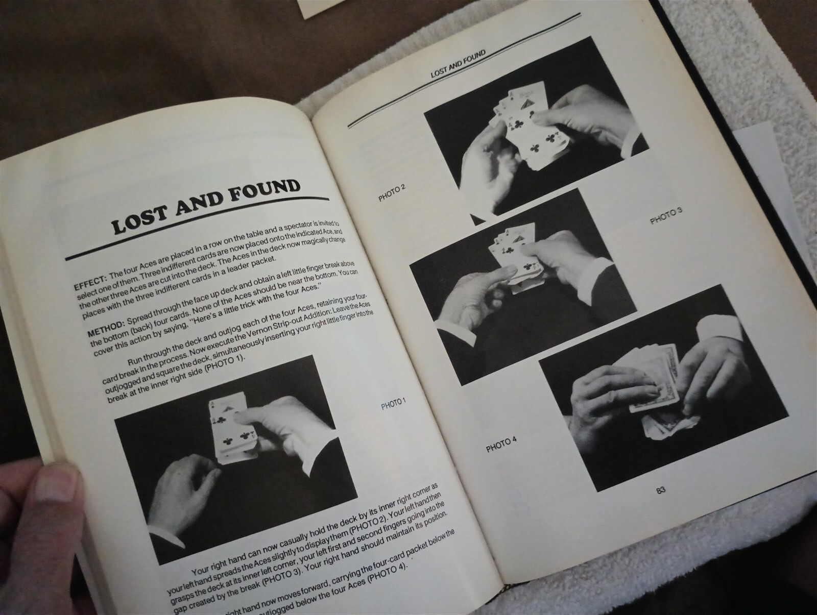 Larry Jennings the Cardwright by Mike Maxwell HB OOP 1st Edition Magic Book