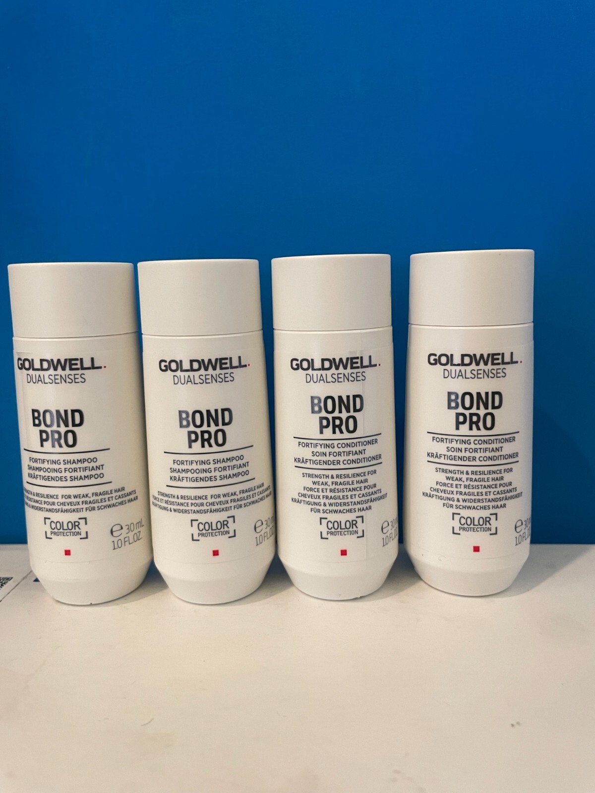 Goldwell Dualsenses Bond Pro Fortifying  Shampoo & Conditioner 1oz  2 Duo New