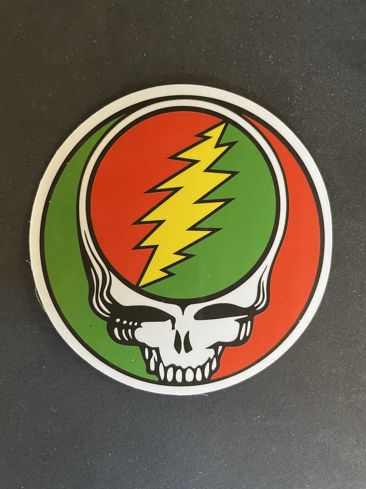 Grateful Dead Sticker Red Green Iconic 60s Classic Rock Band CA for Laptops New