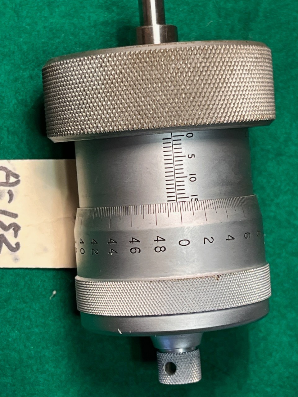 MICROMETER HEAD 25-MM TRAVEL.SHEFIELD ENGLAND.