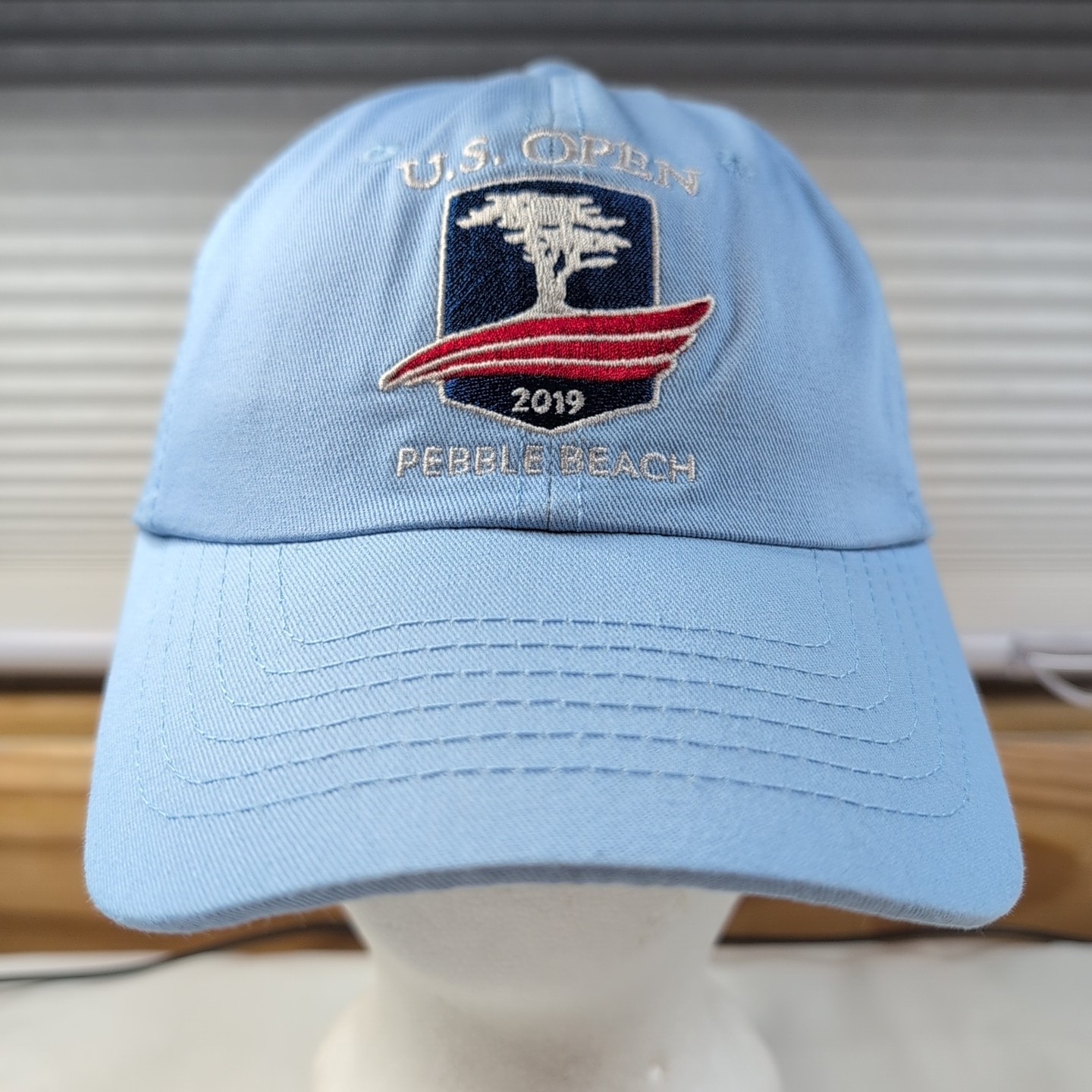 Blue 2019 US Open Pebble Beach Golf USGA Members Strapback Hat Cap