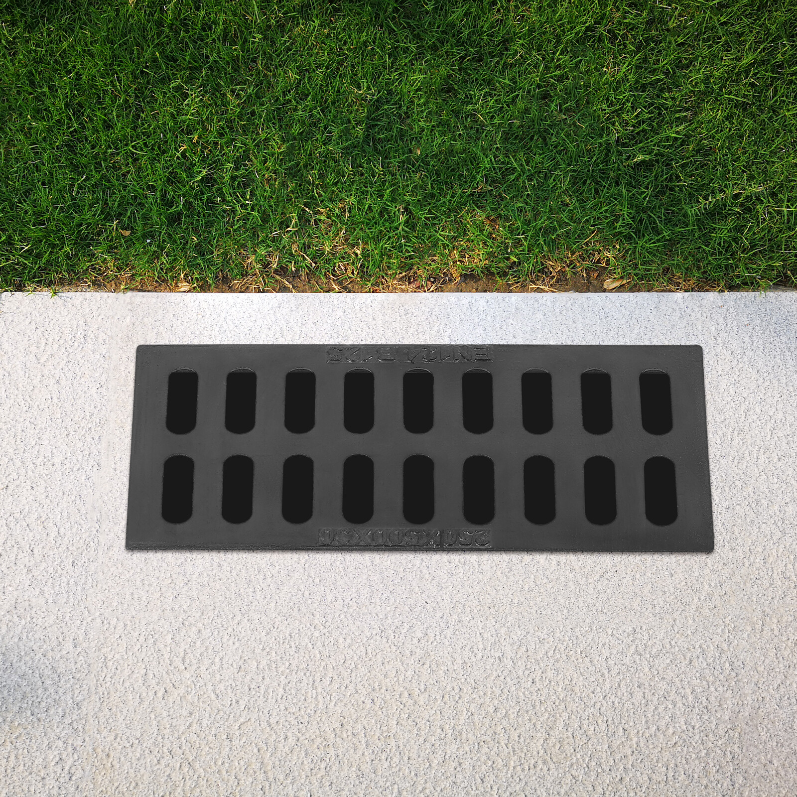 Ductile Cast Iron Drain Grate Outdoor Channel Drainage Cover Outdoor Sewer Cover