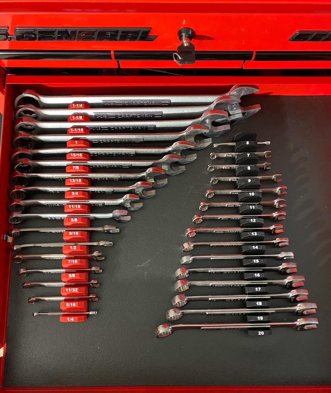 QRT Mag Lock Slanted Wrench Organizer Racks