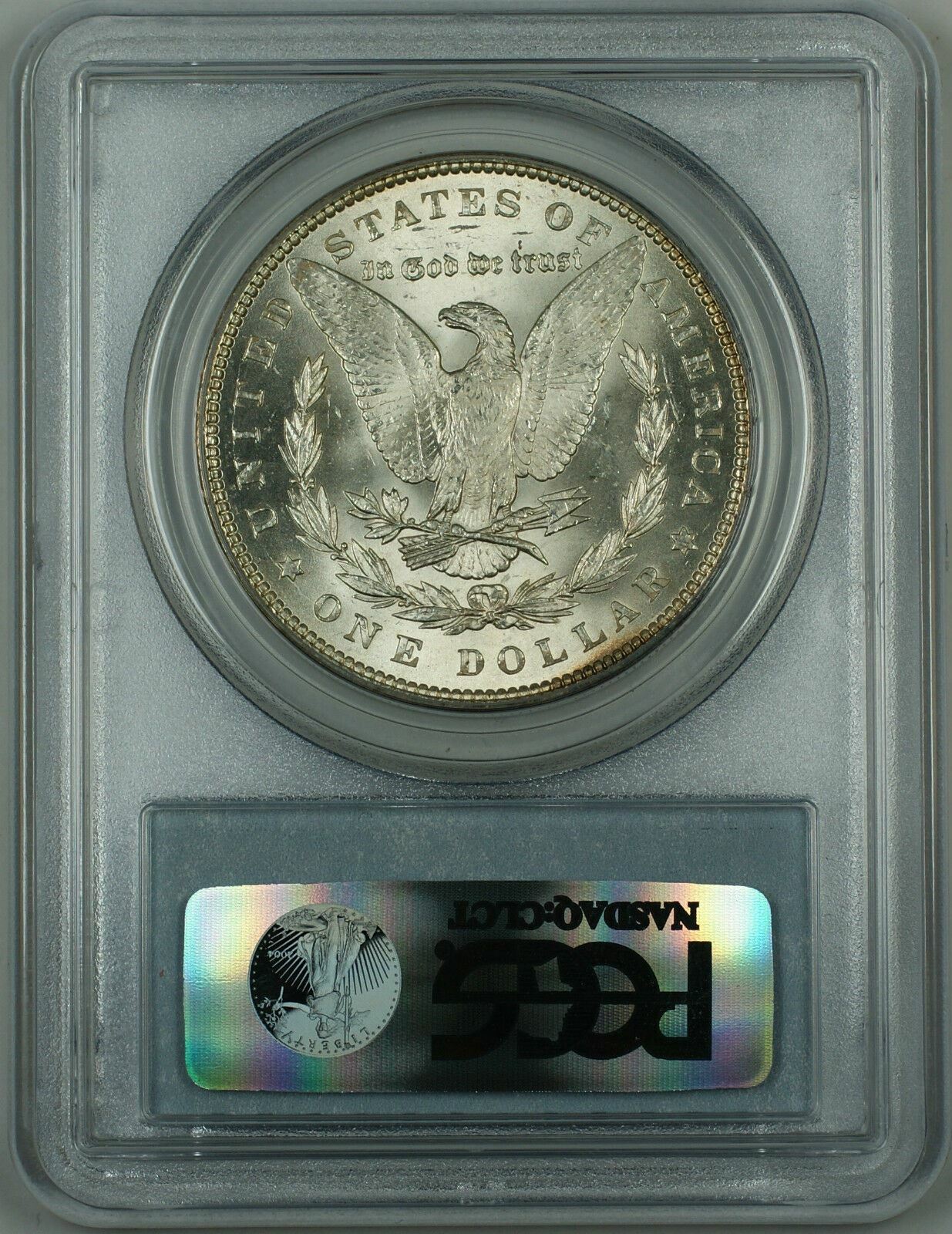 PCGS MS-63 Morgan Silver Dollar BU Coin