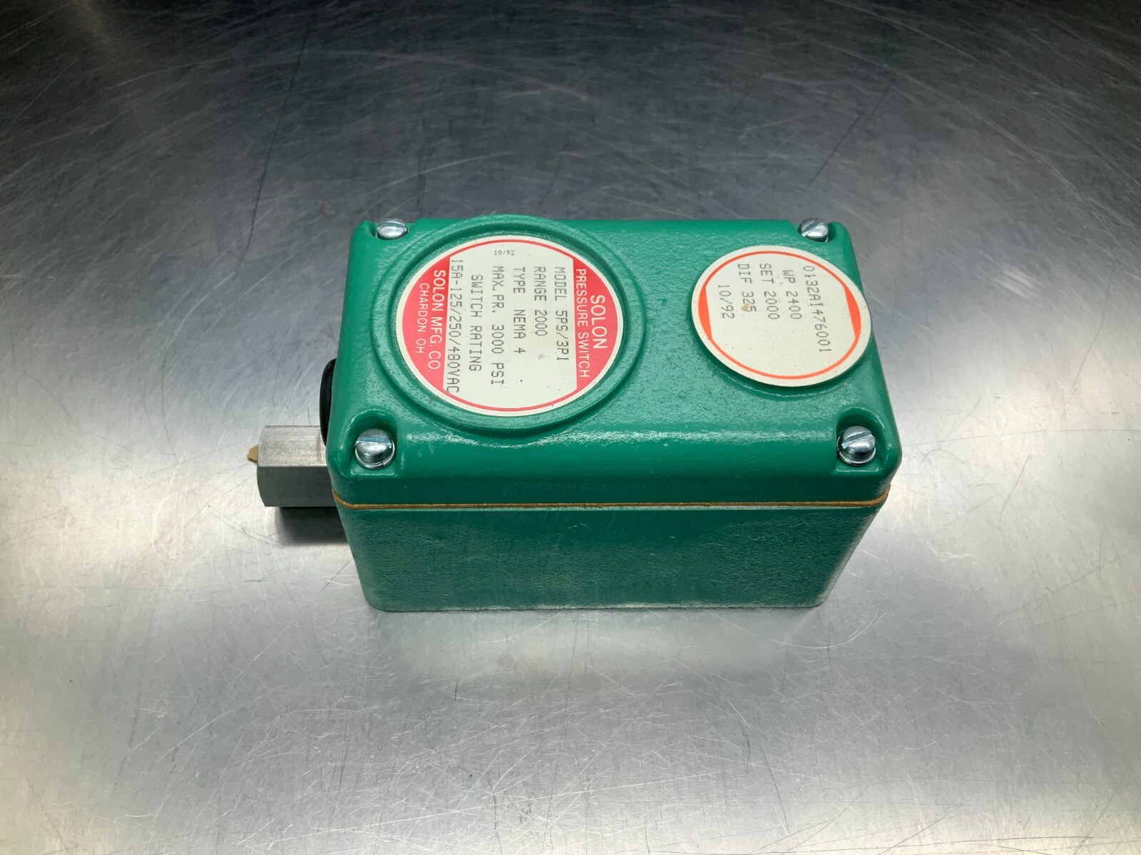 Solon 5PS/3P1 Pressure Switch, Range 2000