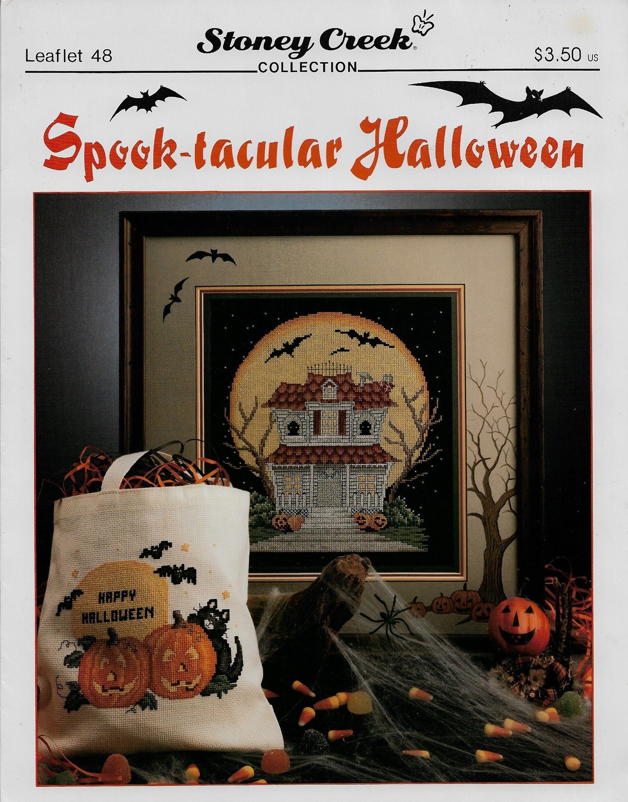 Spook-tacular Halloween LFT48 by Stoney Creek cross stitch pattern