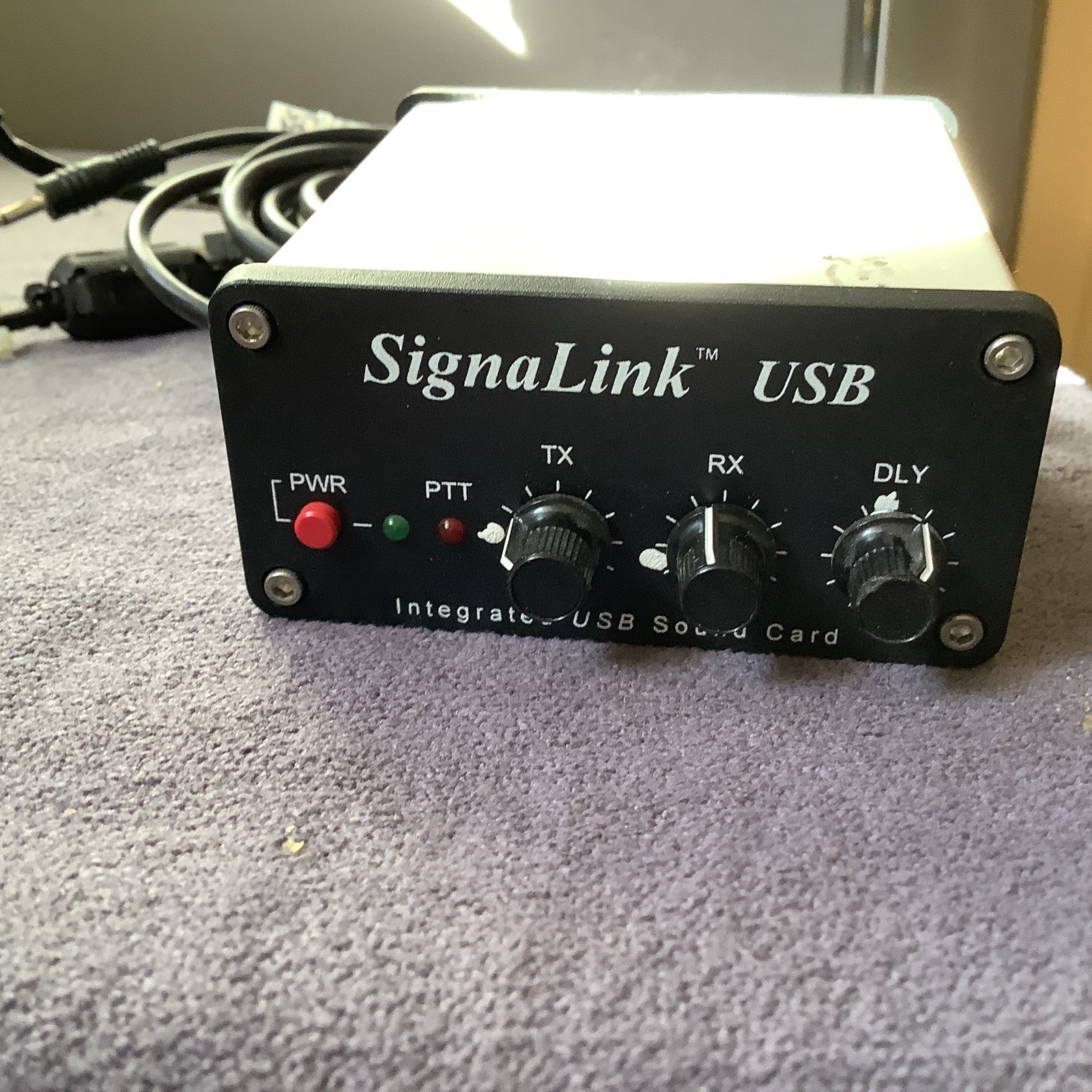 TIGERTRONICS SIGNALINK USB - sound card radio interface Used Untested