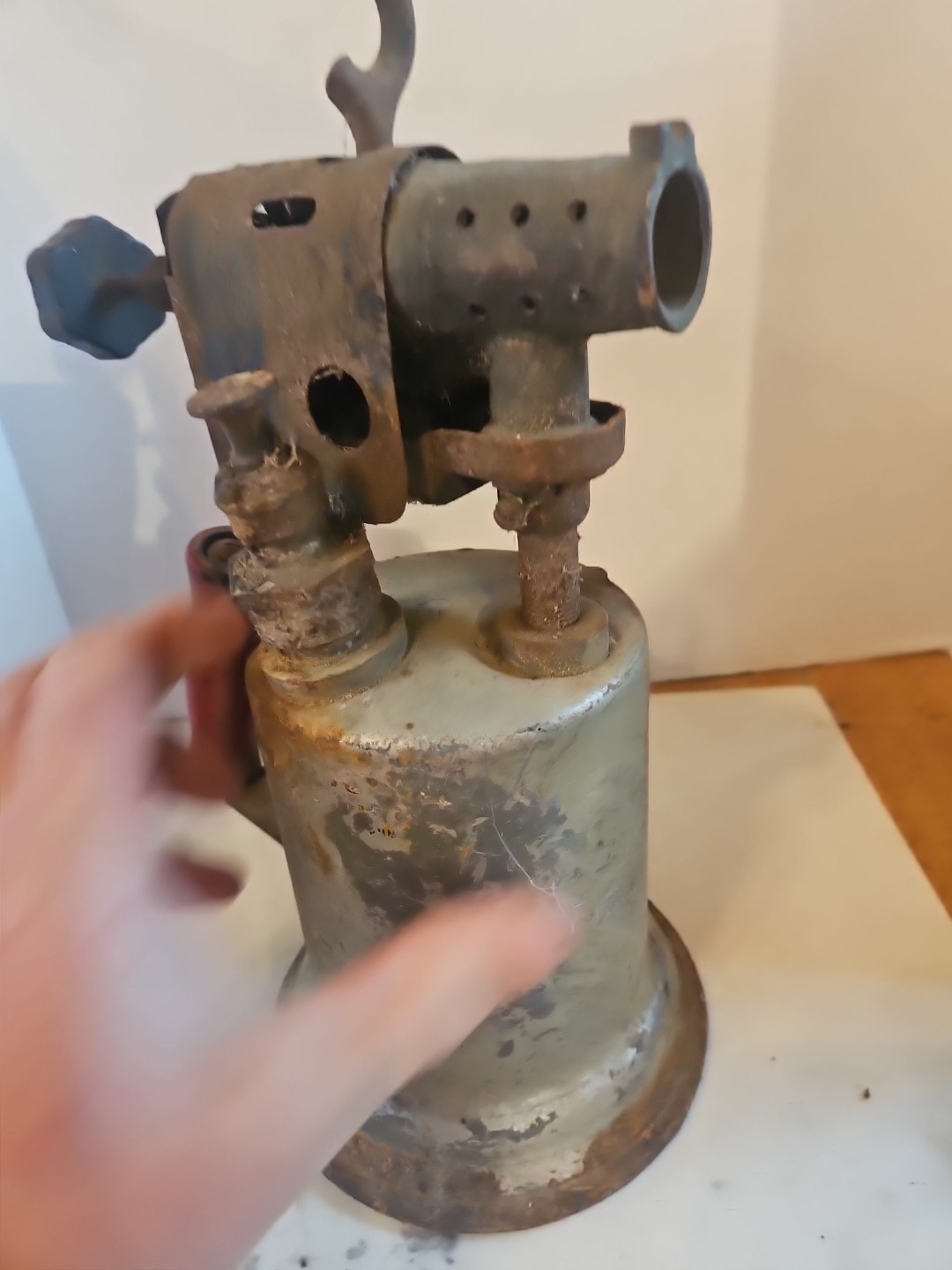 VINTAGE Brass Blow Torch Untested
