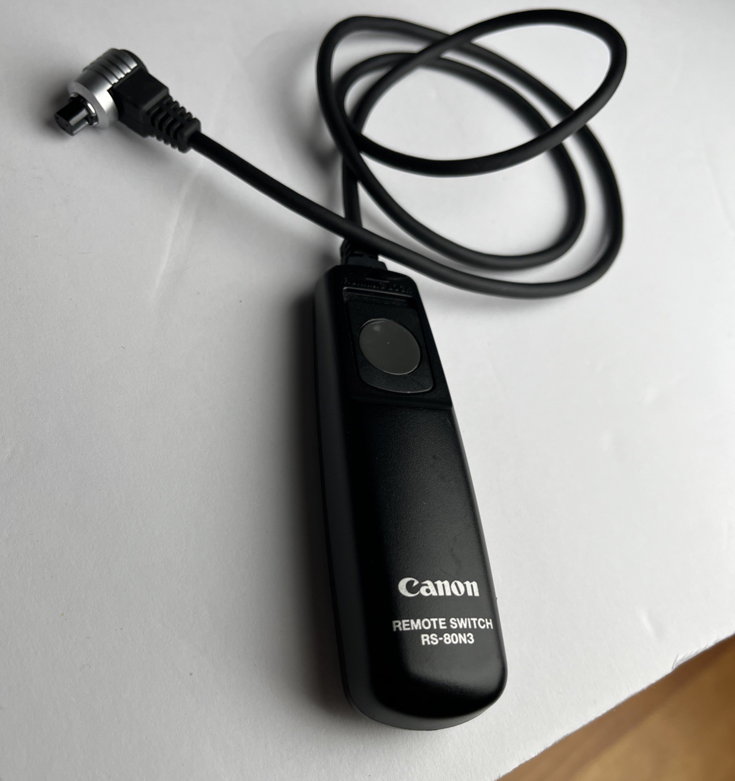 Canon OEM RS-80N3 Remote Shutter Switch For 5D series, 1V, 50D 7D II, 1D series