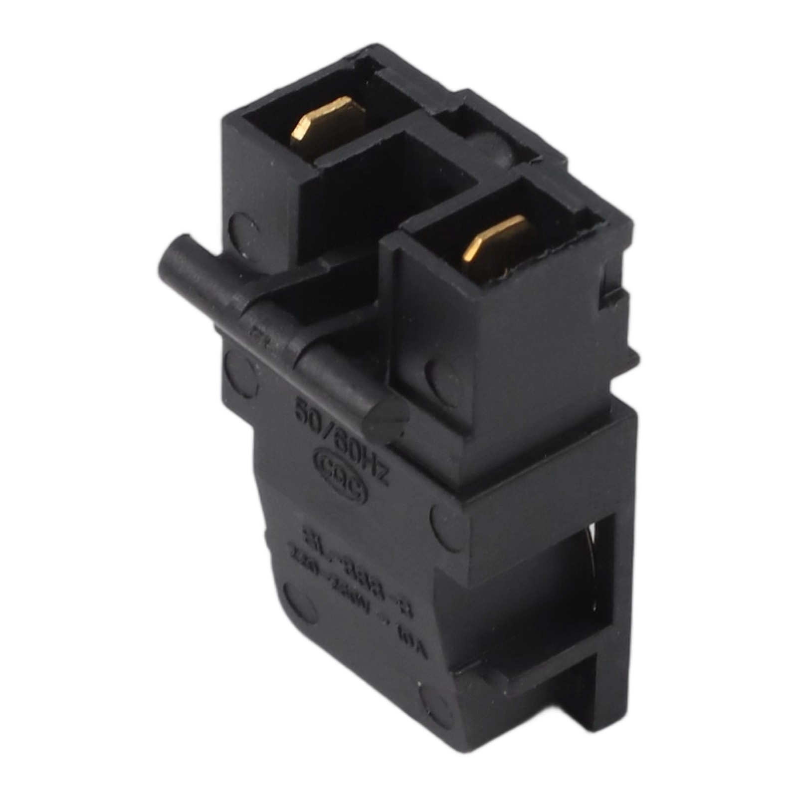 Button Switch Black Electric for kettle Parts Kitchen Plastic&Metal Replacement