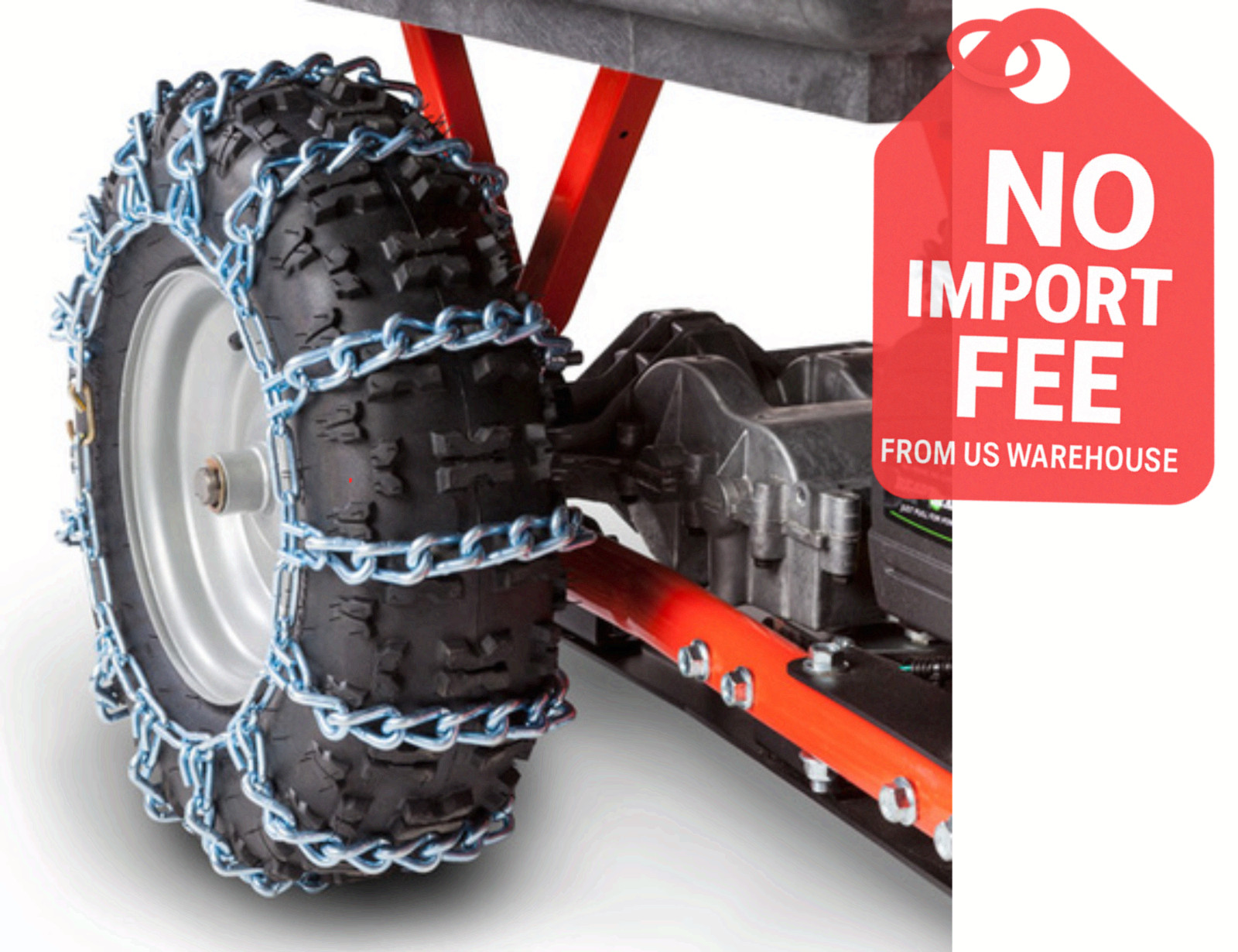 DR Powerwagon Tire Chains Heavy Duty Snow Mud Traction 2017+