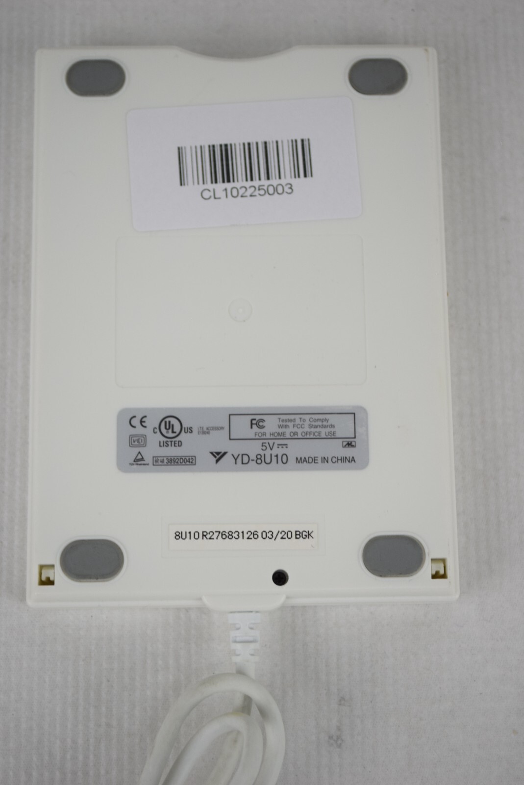 USB YD-8U10 External Floppy Disk Drive