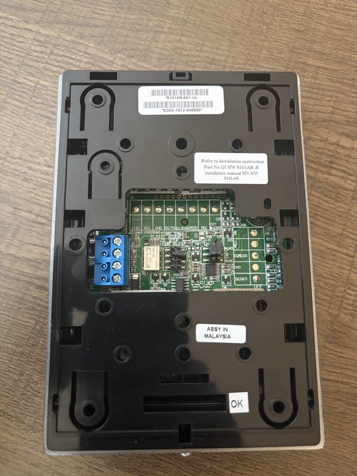 PACOM 8101AR-001-UL Alarm LCD Keypad
