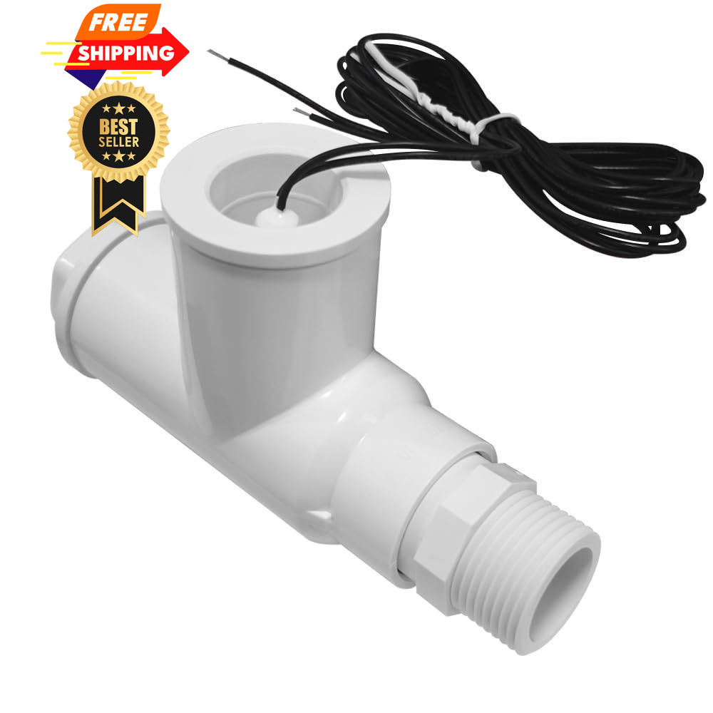 GAGALOR White Color SS1 Float Switch for HVAC Condensate Overflow