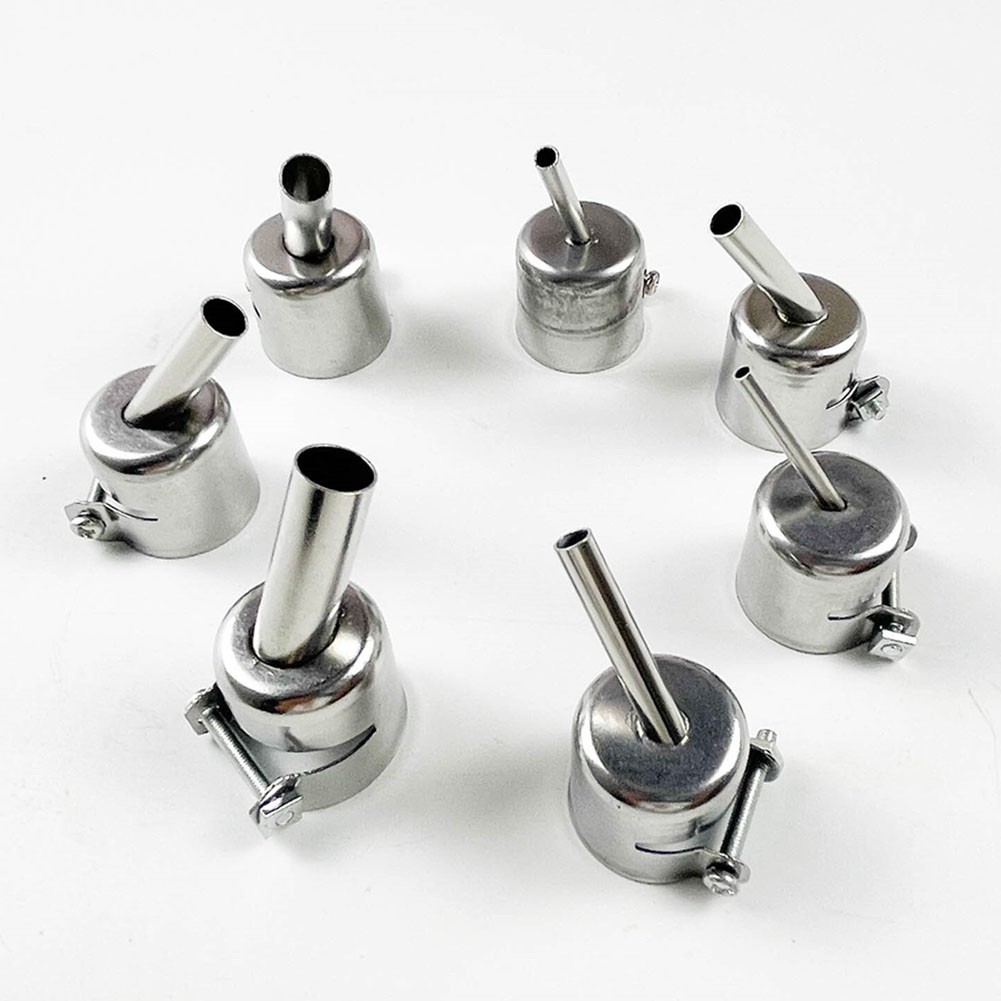 High Performance 7PCS Hot Air Nozzles for Efficient Component Level Repairs