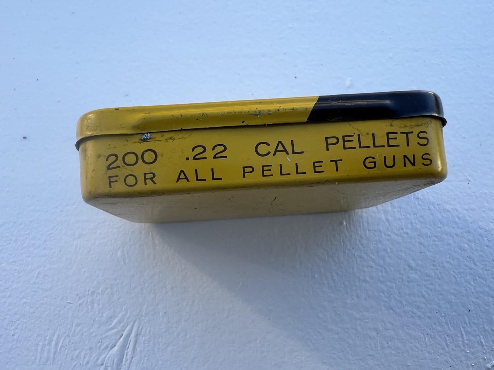 2 Vintage PELLET GUN Tins - DAISY & CROSSMAN ( Daisy still has pellets)