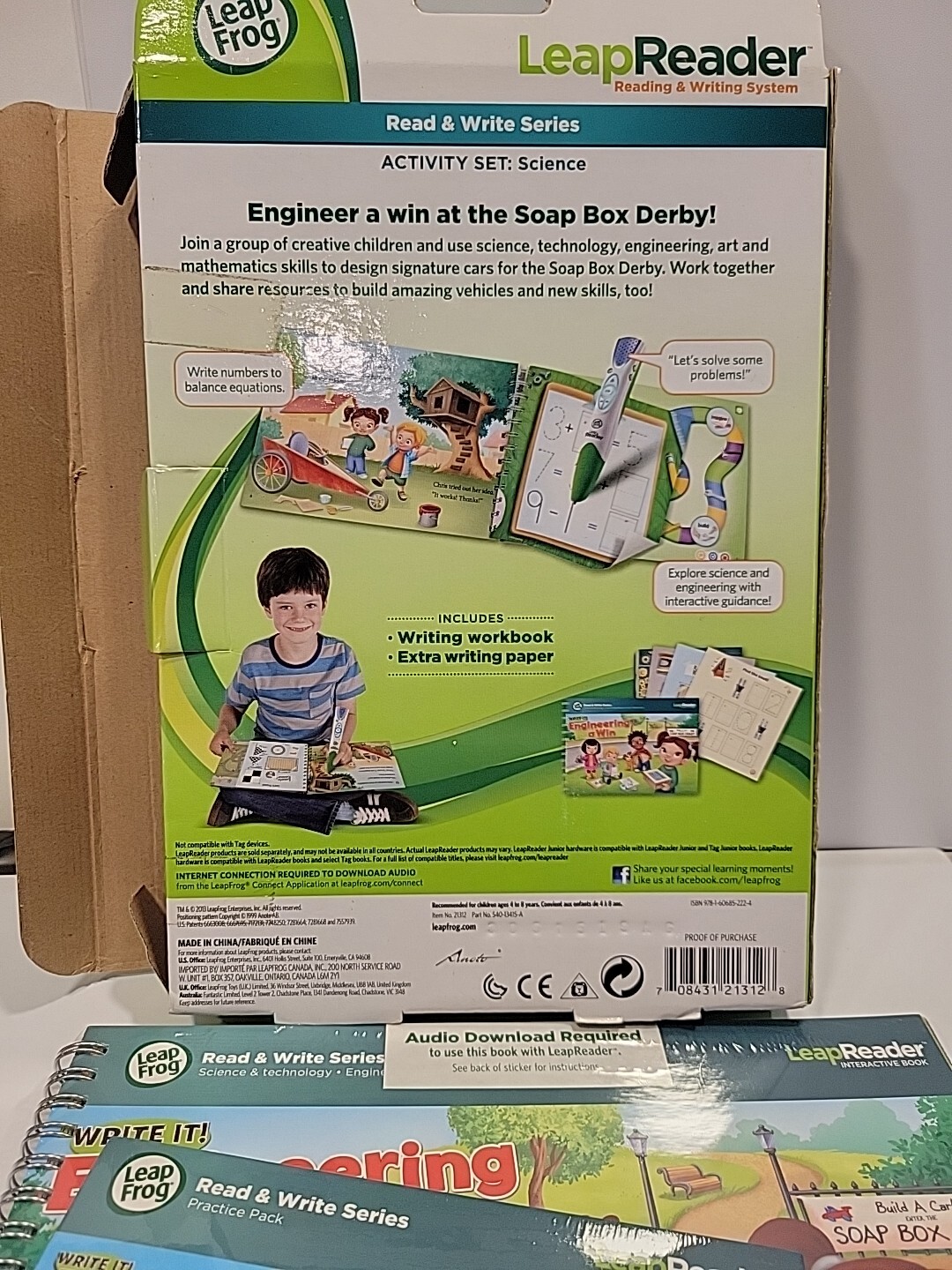 Open LeapReader Read & Write Series Writing- Science 4-8 Years