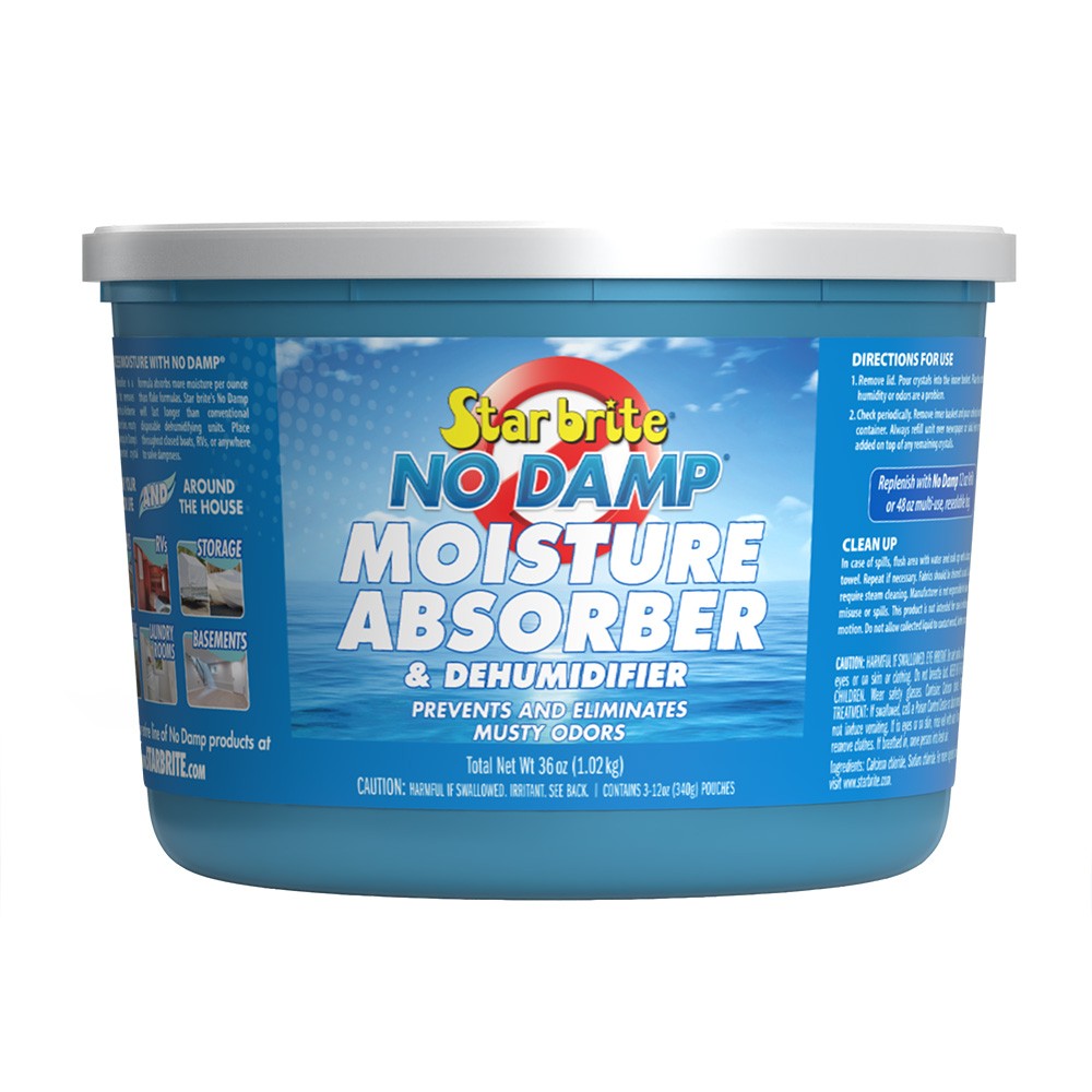 Star Brite No Damp Moisture Absorber &Amp; Dehumidifier - 36 Oz  85401