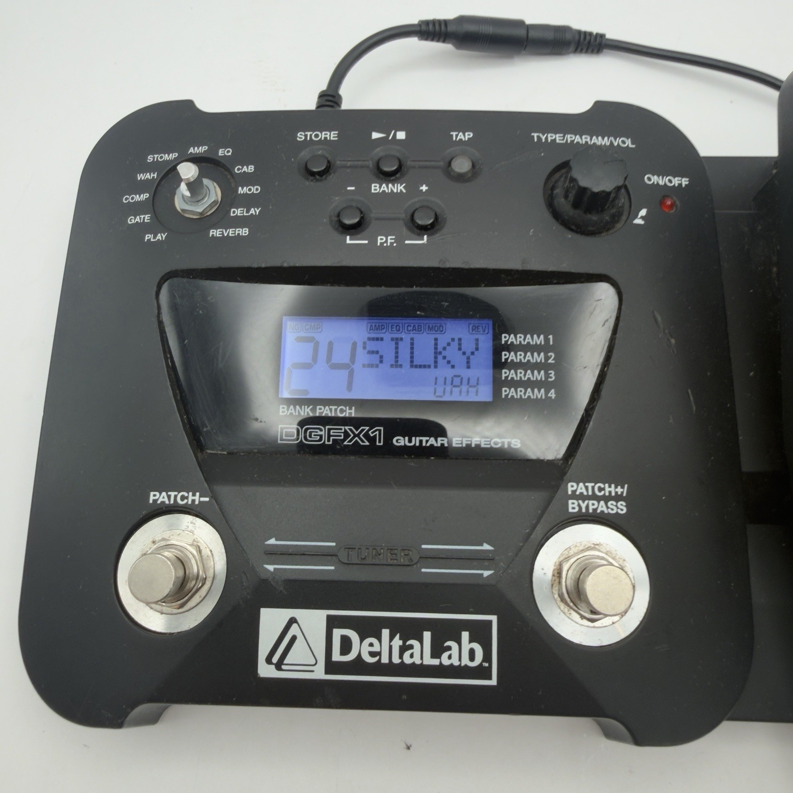 DeltaLab DGFX1 Guitar Multi-Effects Pedal With Expression - Tested Working