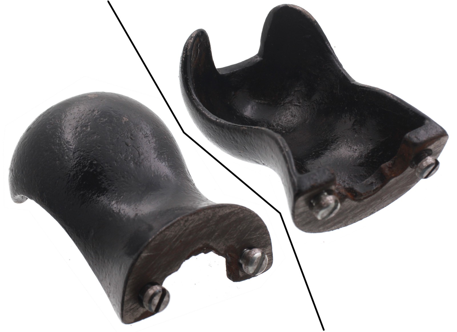 Orig. Later Type Handle for Stanley No. 113 Plane - 2 Fixing Screws-mjdtoolparts