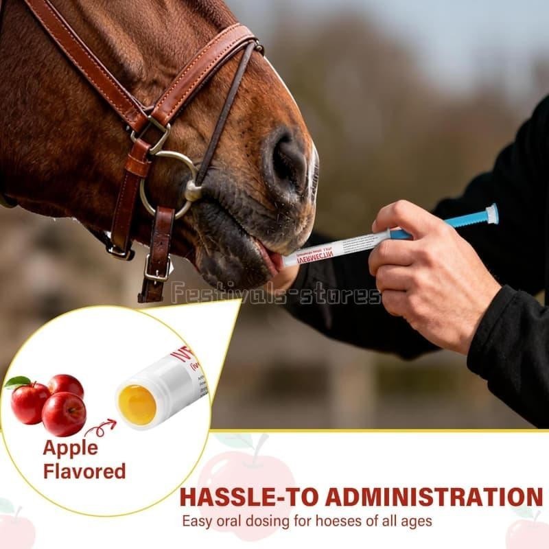 30 Pack Horse Dewormer Paste Apple Flavor Exp 01/2028 US Fast Free
