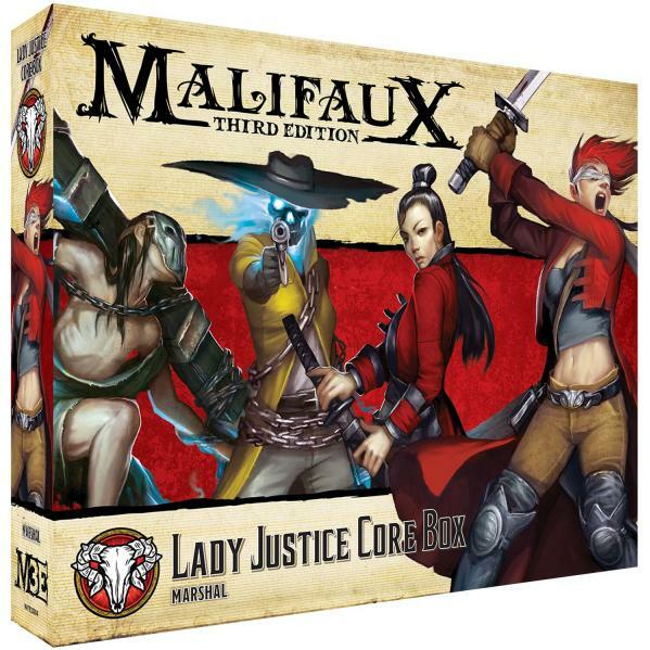Malifaux Third Edition Guild Lady Justice Core Box WYR23104