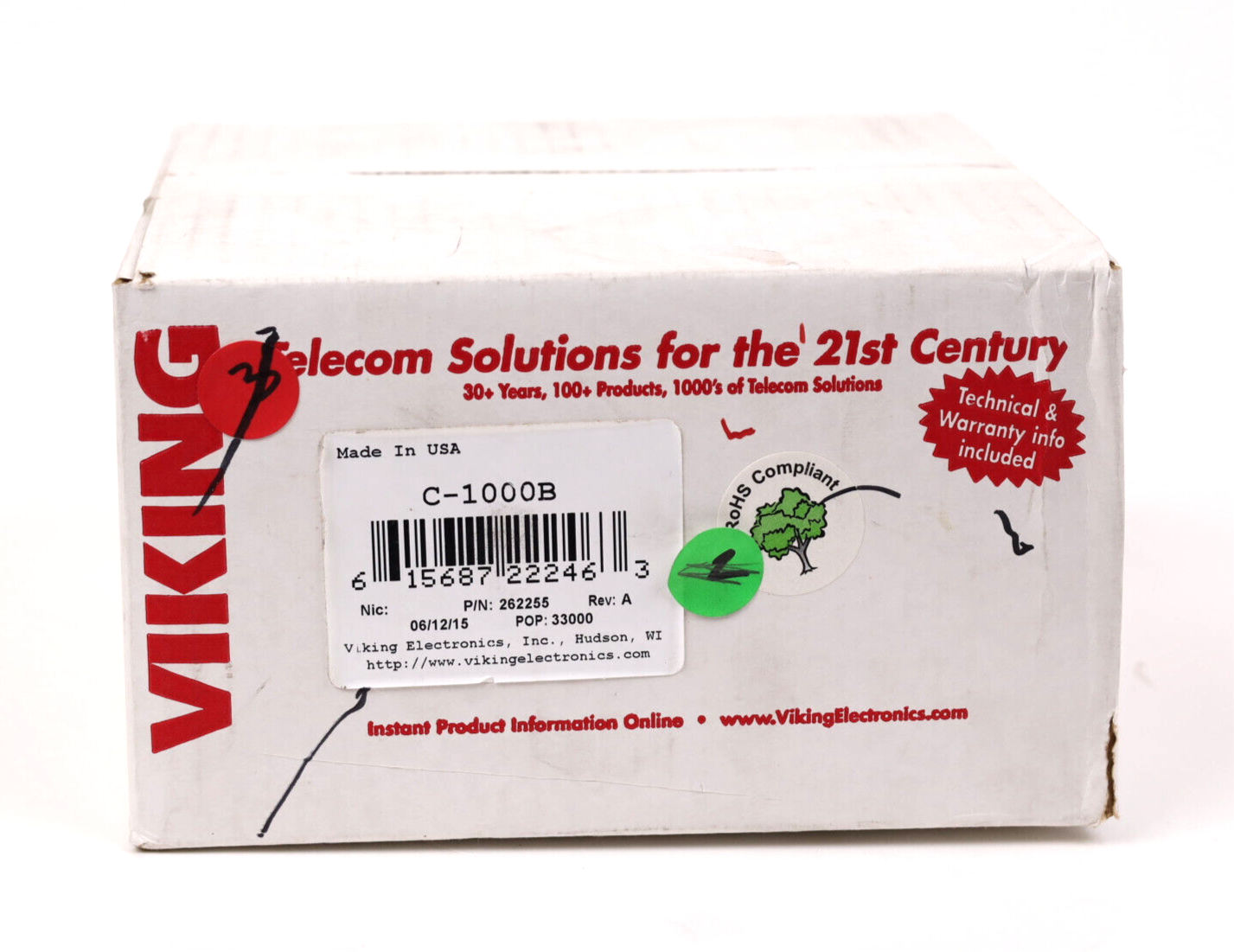 New Viking Electronics C-1000B Door Entry Controller o514
