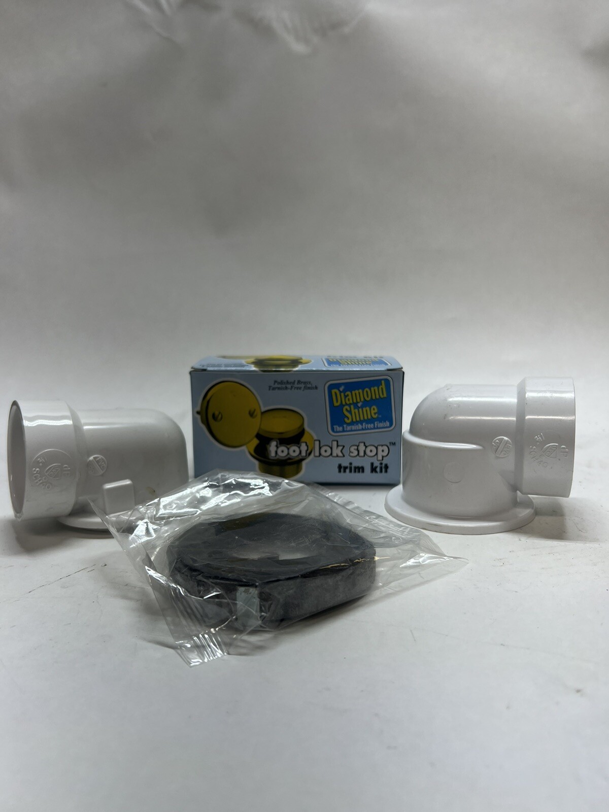 Plumb Pak 631PVCDS Brass "Footlok" Drain Stop