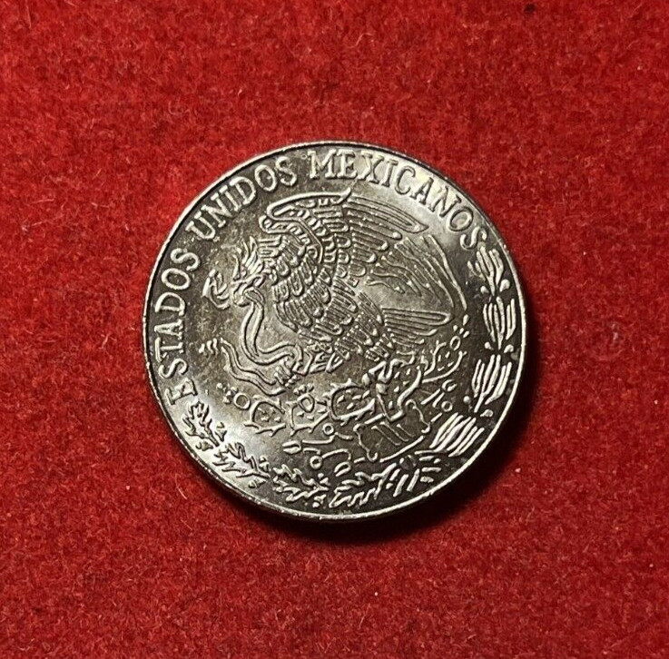 Mexico 1979 50 Centavos Copper-Nickel Coin KM#452 T4537