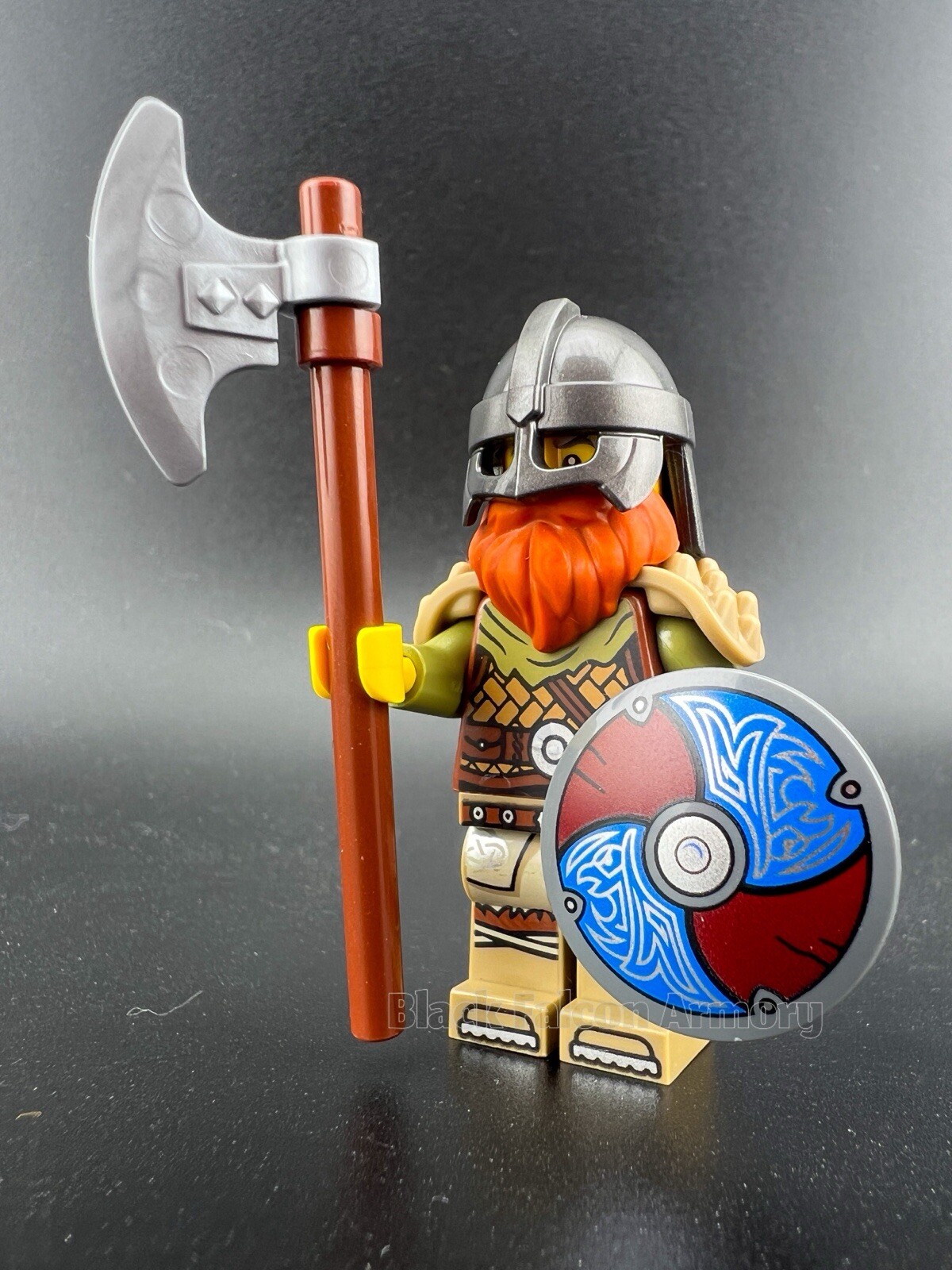 Lego Castle Viking Barbarian Minifigure, From 21343 Medieval Viking Village NEW