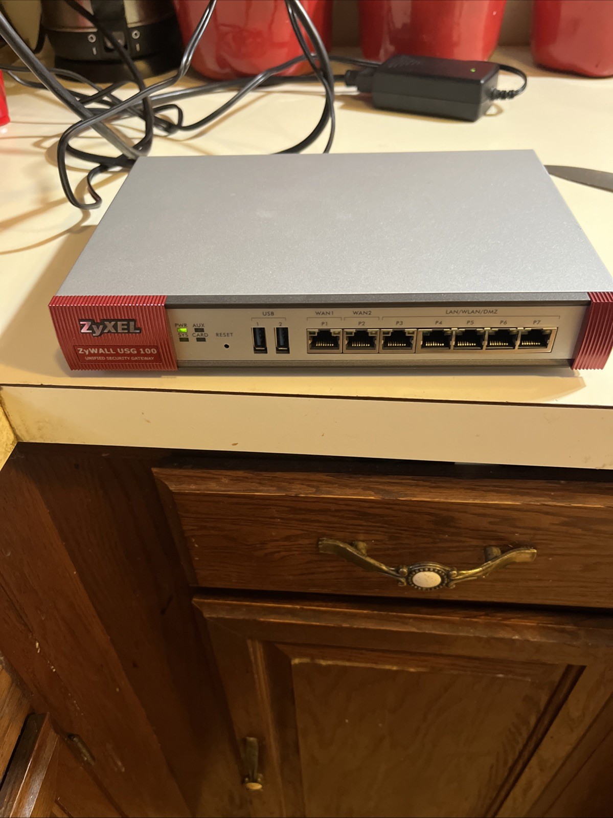 Zyxel ZyWall USG Flex 100 Unified Security Gateway Appliance FIREWALL (RESET)