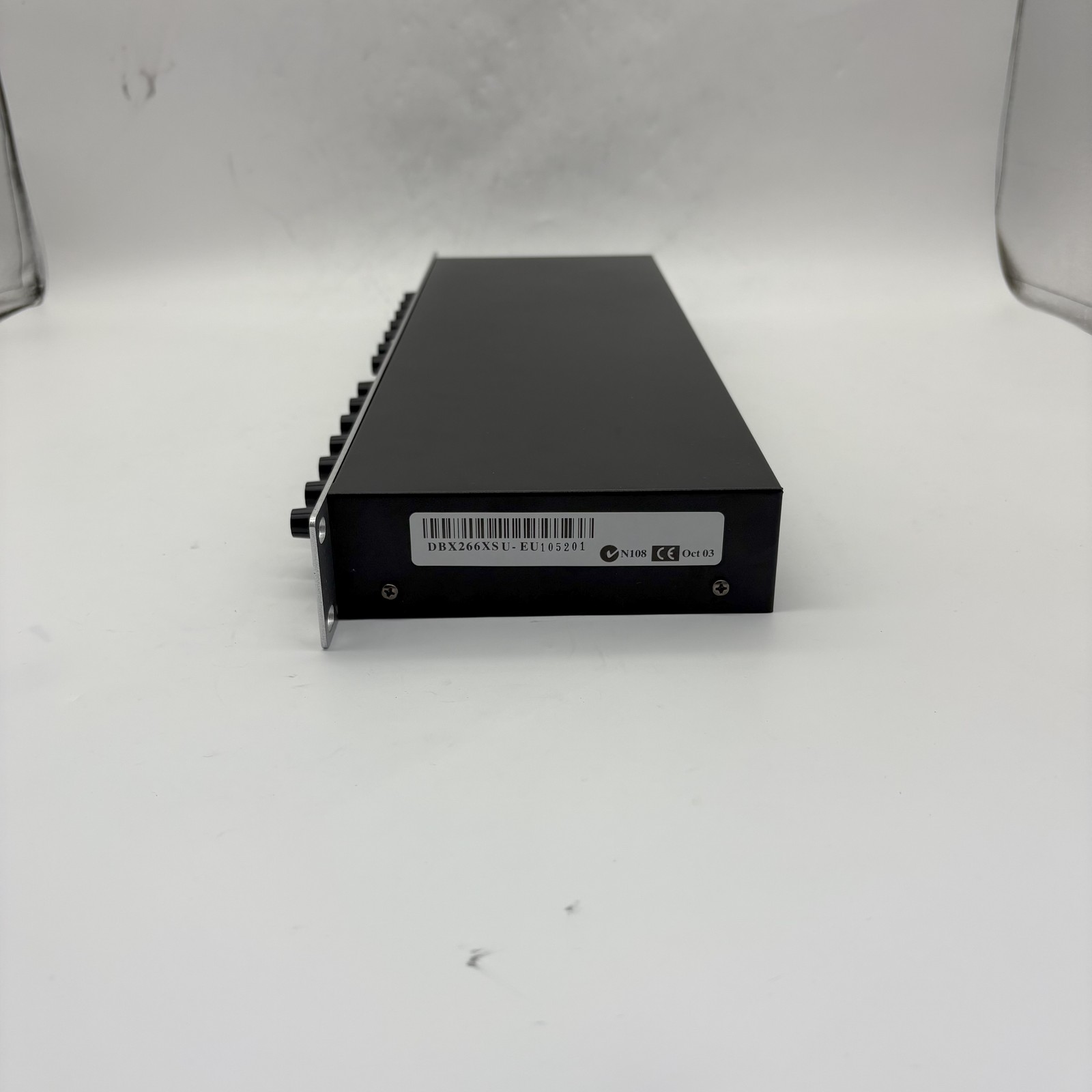dbx 266xs Dual Channel Compressor Gate Dynamics Processor w/ Side Chain Insert