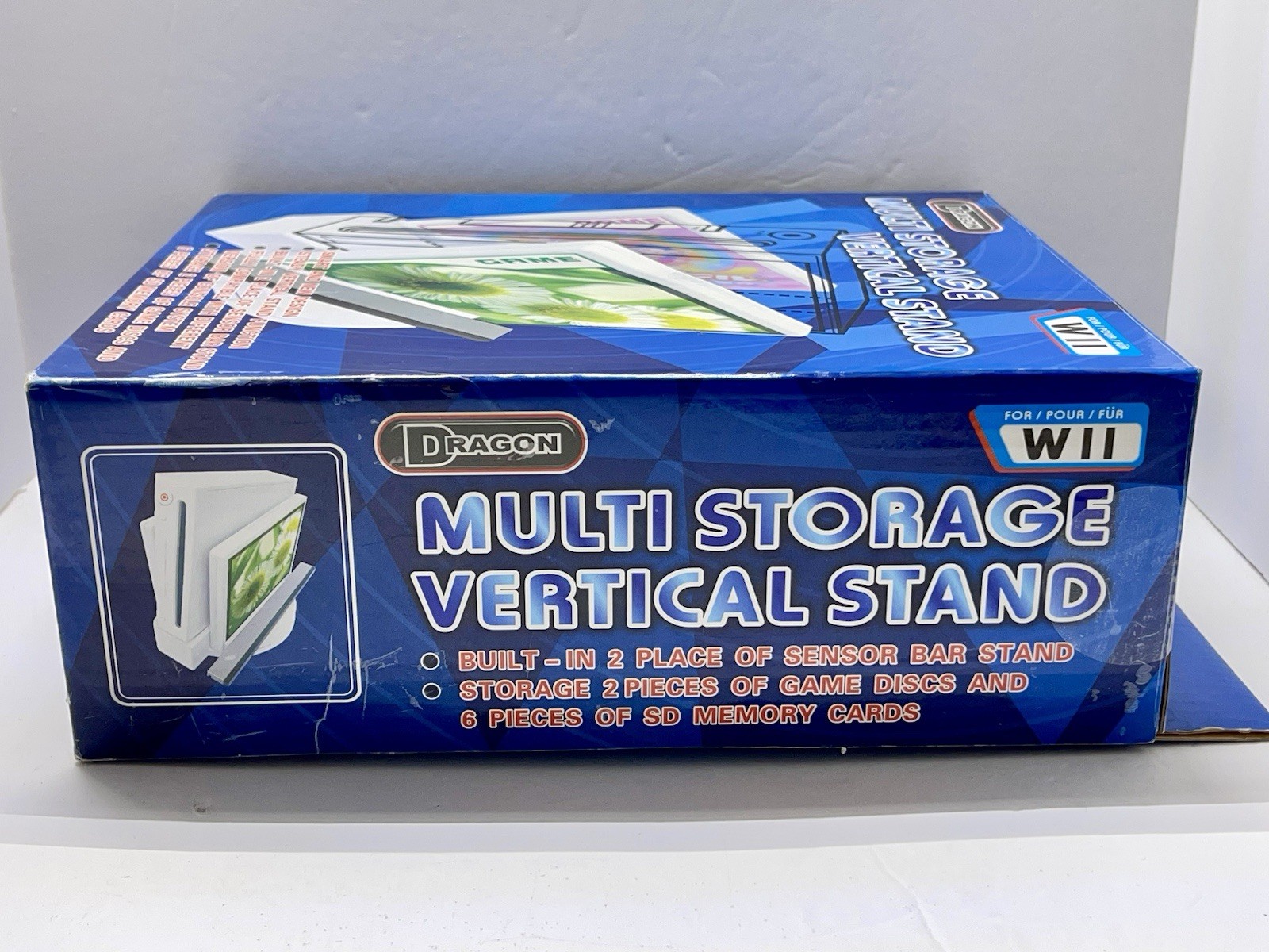 Nintendo Wii Multi Storage Vertical Stand. New! Fast Shipping!