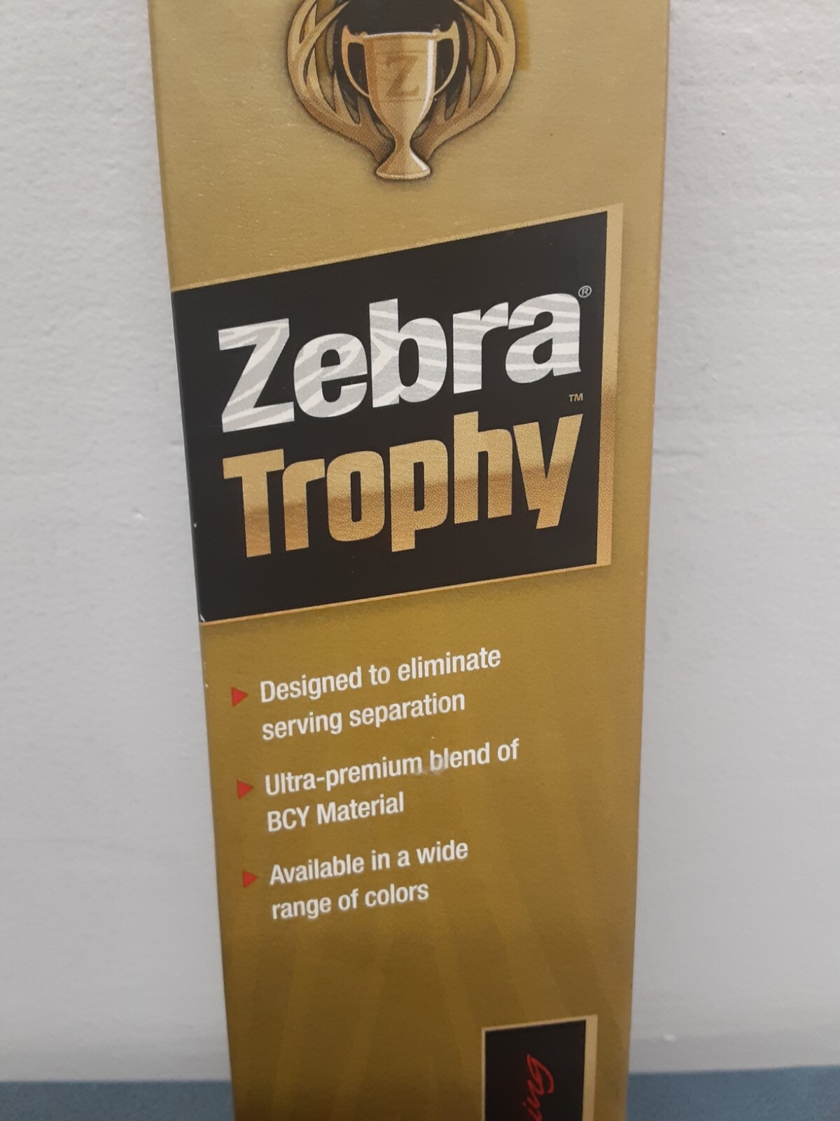 Zebra Trophy Bowstring 63 1/4" WTS/WTS/ Chill R - NEW