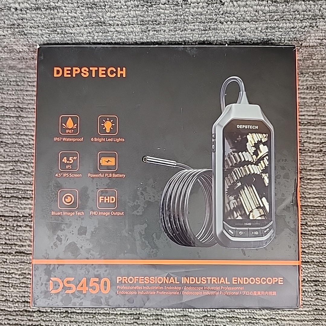 DEPSTECH Professional Industrial Dual Cam 1080P Endoscope - MODEL  DS450
