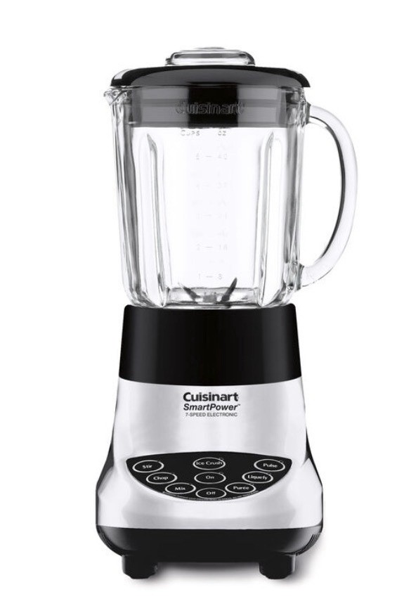 Cuisinart Smart Power 7 Speed Electronic Blender Chrome 120V 60Hz 350W SPB-7FR