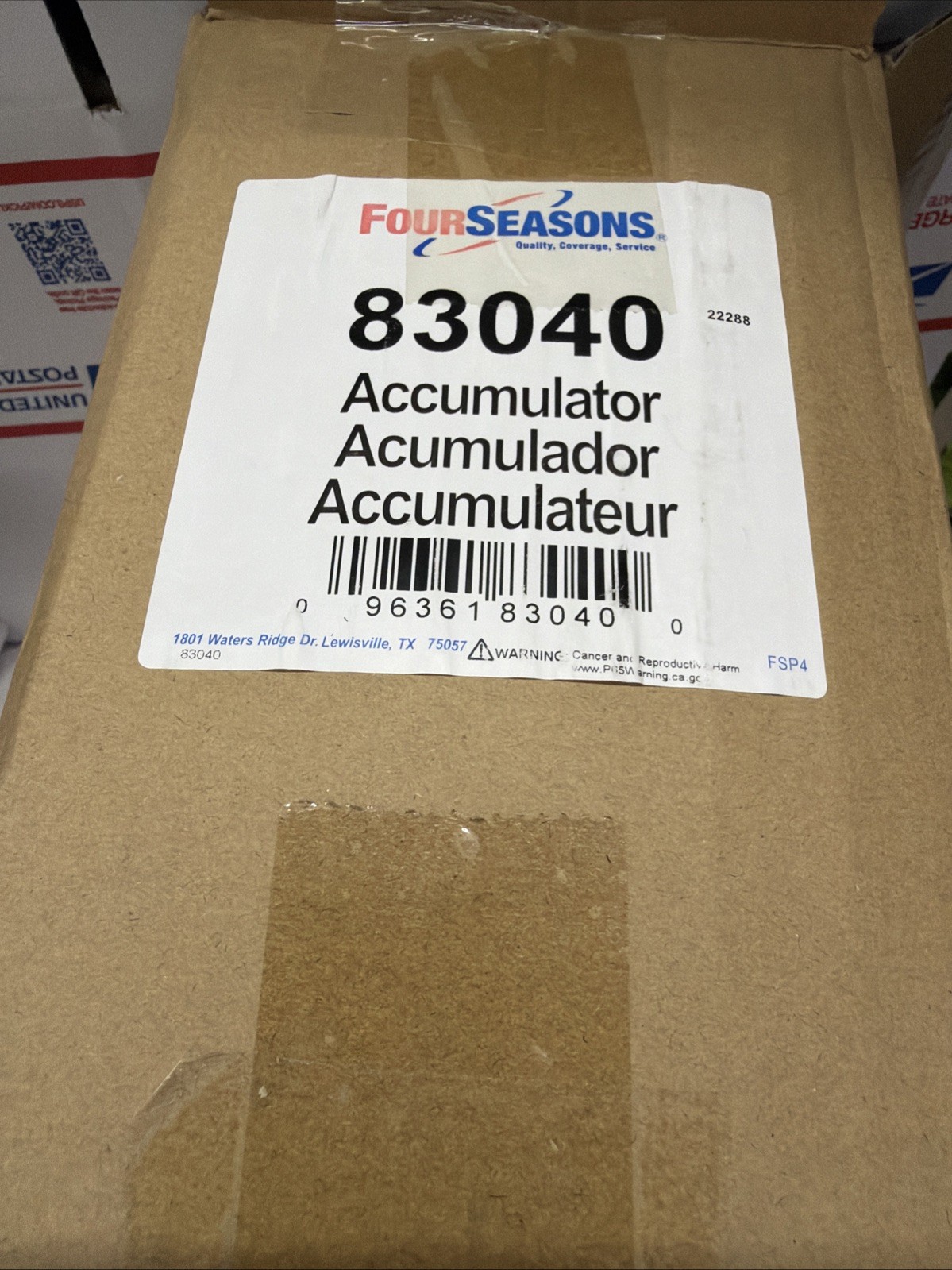 A/C Accumulator 4 Seasons 83040 fits 00-07 Ford Focus