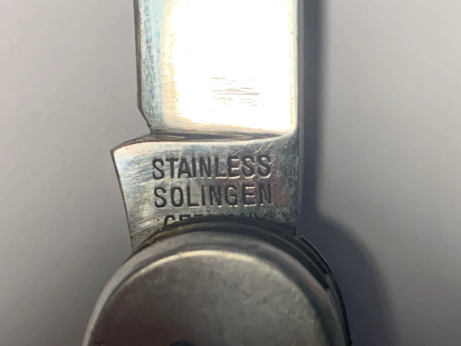 Solingen Germany Stainless Multi Tool Pocket Knife Corkscrew Bottle Opener